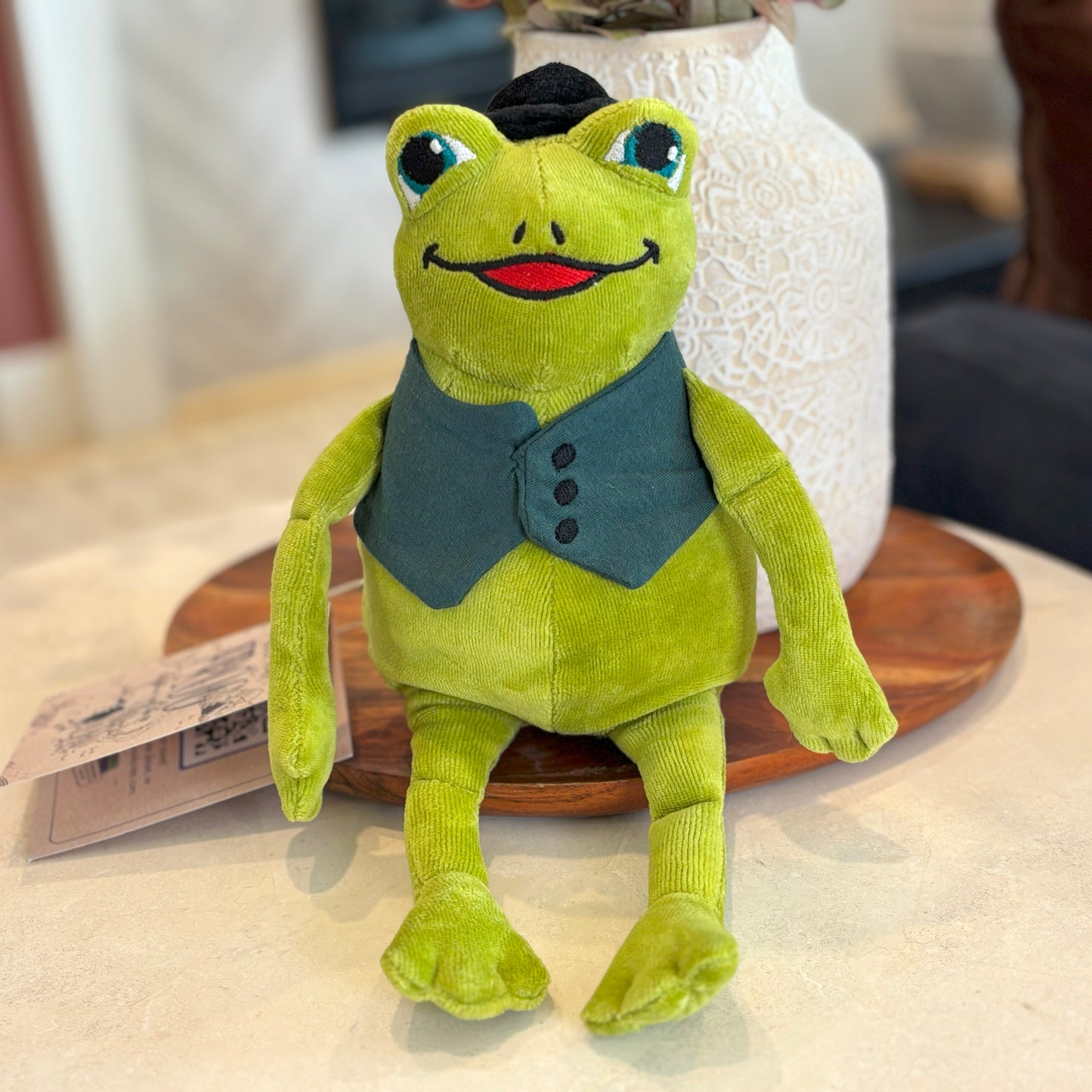 Frog: Badland Bandits, Book Six & Organic Cotton Frog Plushie