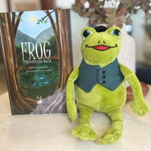 Frog Book One and Frog Plushie