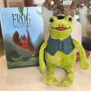 Frog Book Three and Frog Plushie