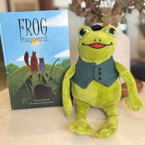 Frog Book 4 and Plushie