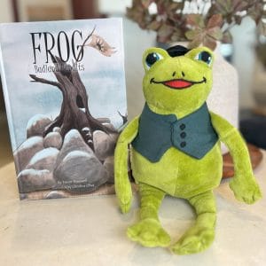 Frog Book 6 and Plushie